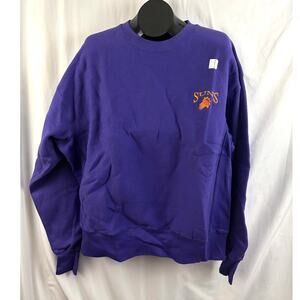 Phoenix Suns Sweatshirt Mens XL Purple Vintage 90s NBA Basketball‎ Pullover NWT